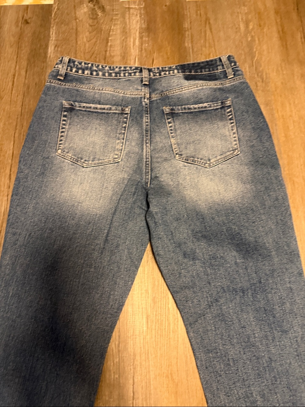 Flying Monkey Distressed Ultra High Rise Straight - Picture 7 of 9